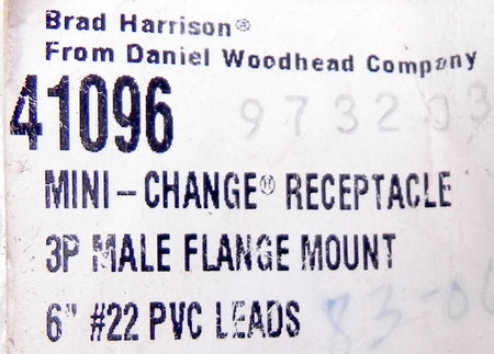 Brad Harrison Mini Change receptacle 41096 (Lot of 3) - Advance Operations
