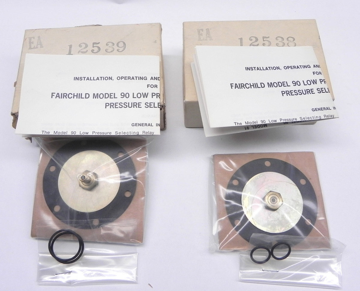 Fairchild Pressure Selecting Relay 12538 & 12539 - Advance Operations