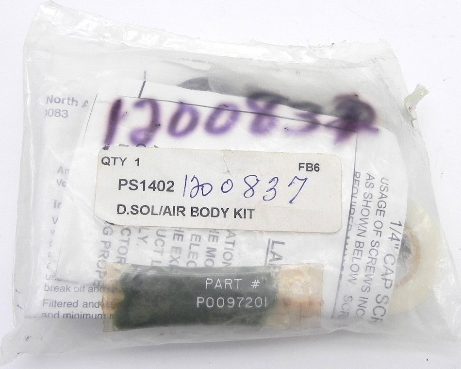 Parker D Sol/Air Body Kit PS1401 - Advance Operations