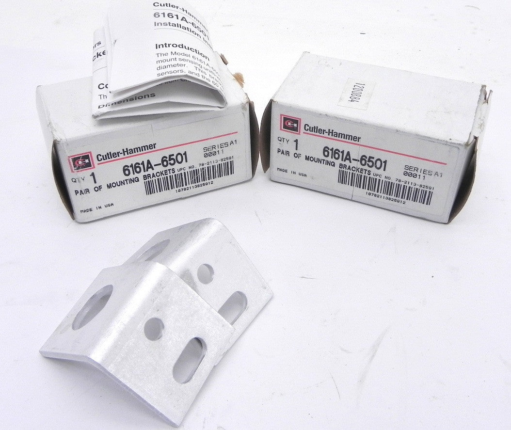 Cutler-Hammer Mounting Bracket 6161A-6501 (Lot of 2) - Advance Operations