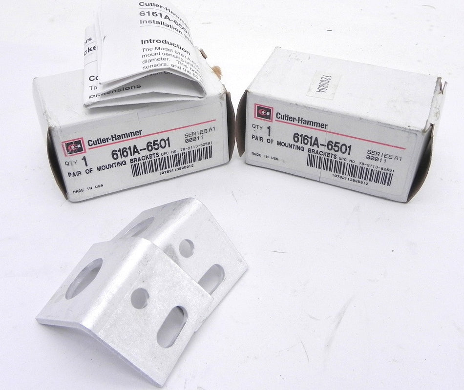 Cutler-Hammer Mounting Bracket 6161A-6501 (Lot of 2) - Advance Operations