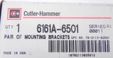 Load image into Gallery viewer, Cutler-Hammer Mounting Bracket 6161A-6501 (Lot of 2) - Advance Operations

