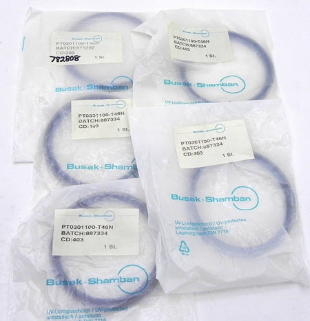Busak+Shamban Ring PT301100-T46N (Lot of 5) - Advance Operations