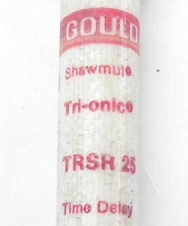 Gould Shawmut  Time Delay Action Fuse TRSR 25 25A (11) - Advance Operations