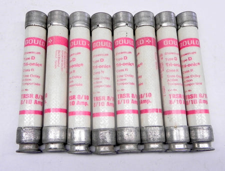 Gould Shawmut  Time Delay Action Fuse TRSR 8/10A (8) - Advance Operations