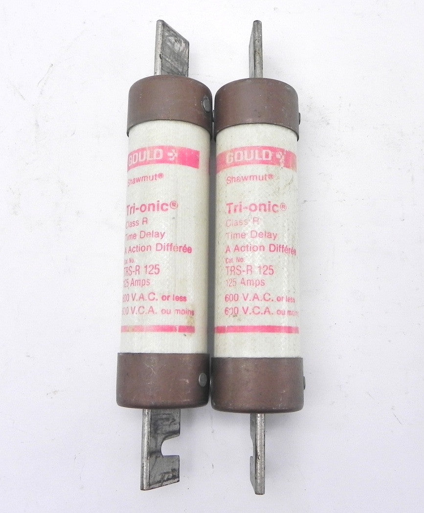 Gould Shawmut  Time Delay Fuse TRSR 125 125A 600VAC (2) - Advance Operations