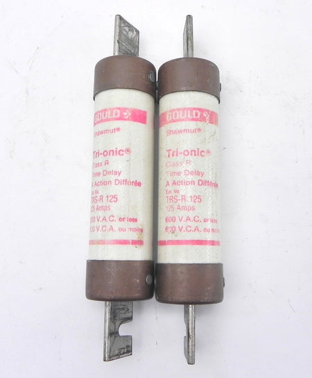 Gould Shawmut  Time Delay Fuse TRSR 125 125A 600VAC (2) - Advance Operations