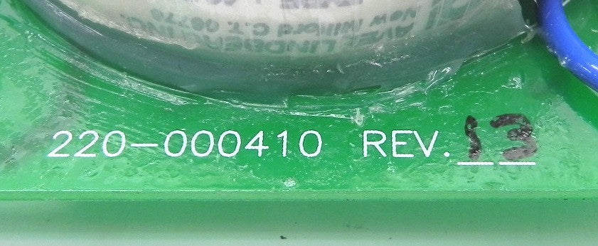 KAY-RAY Power Supply Board 220-000410 Rev 13 - Advance Operations
