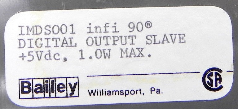 ABB Bailey Digital Output Slave IMDSO01 - Advance Operations