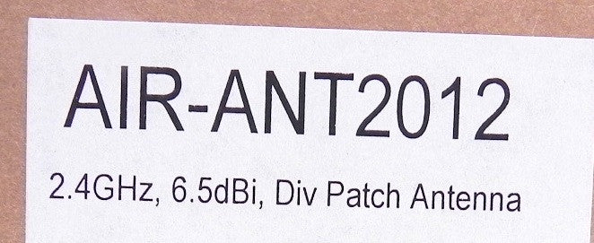 Cisco Aironet Diversity Patch Antenna AIR-ANT2012 - Advance Operations