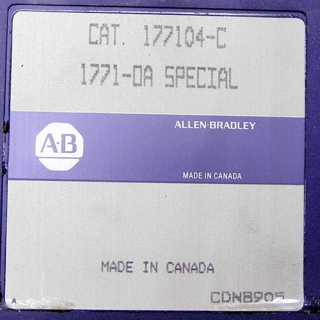 Allen-Bradley 1771-OA Special AC Output 177104-C 120V - Advance Operations
