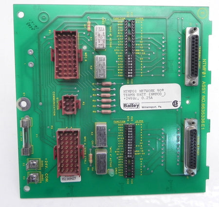 Bailey Termination Unit Module  NTMF01  (NMFC0) 1 Year Warranty - Advance Operations