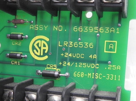 Bailey Termination Board Card NTCS04 - Advance Operations