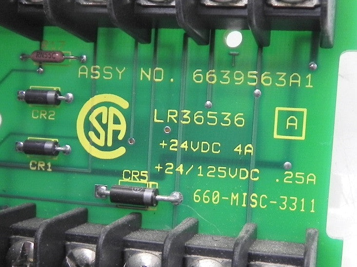Bailey Termination Board Card NTCS04 - Advance Operations