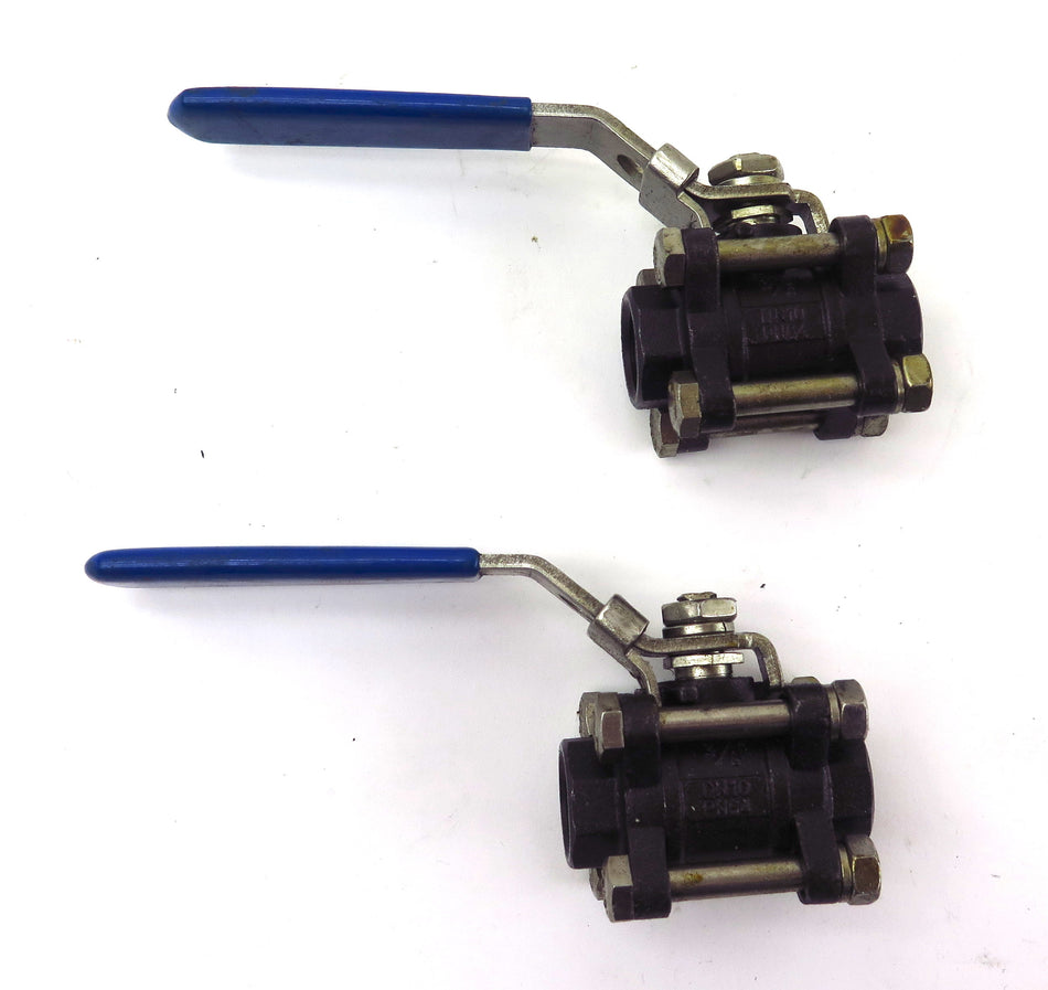 Exel Carbon Steel Ball Valve Threaded 3/8" NPT DN10 (2) - Advance Operations