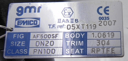 GMR Steel Butt Weld Ball Valve  3/4" DN20 05XT119 (2) - Advance Operations