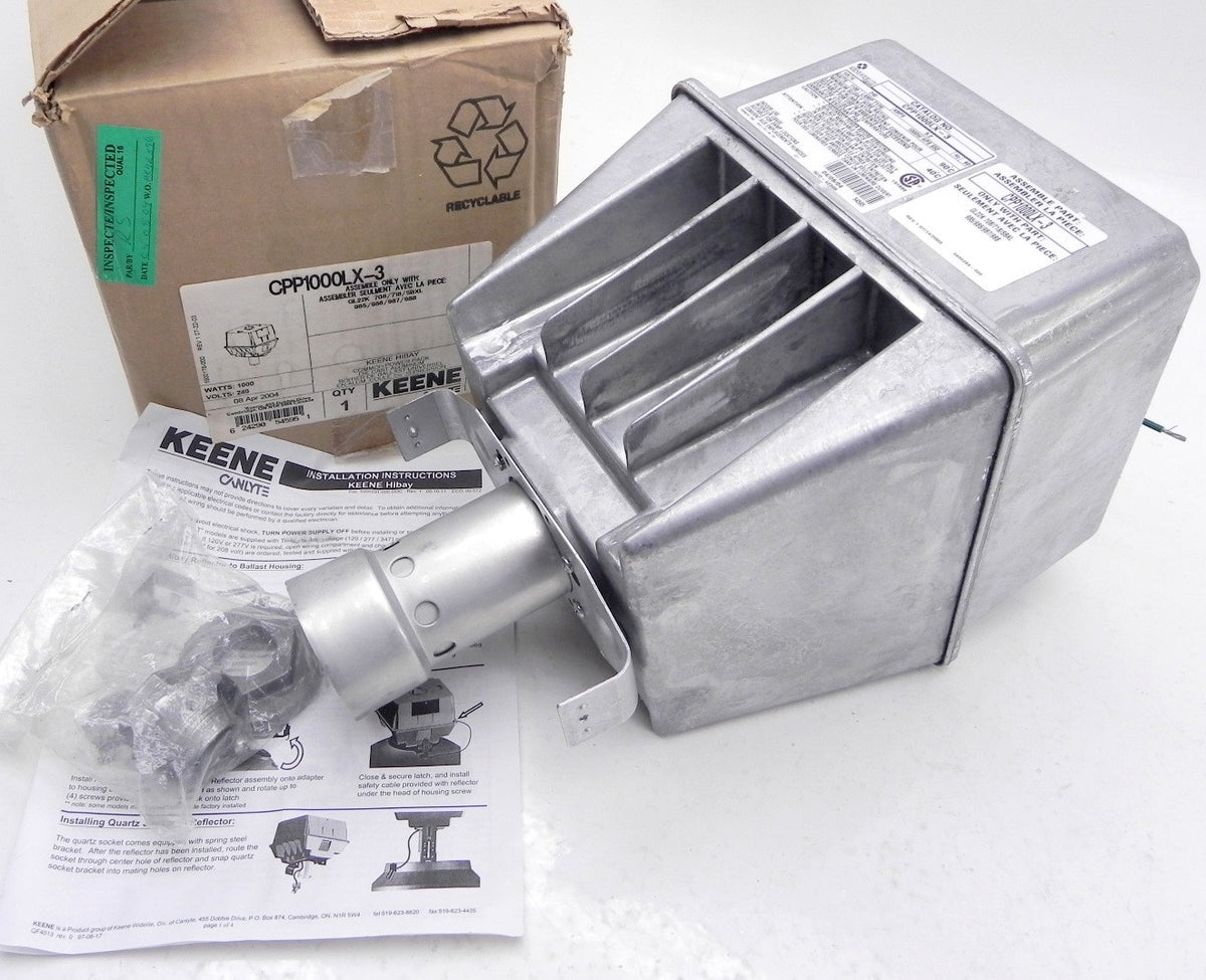 Keene-Widelite HPS High Bay Lamp Ballast 1100W Common Power Pack CPP1000LX-3 240V - Advance Operations