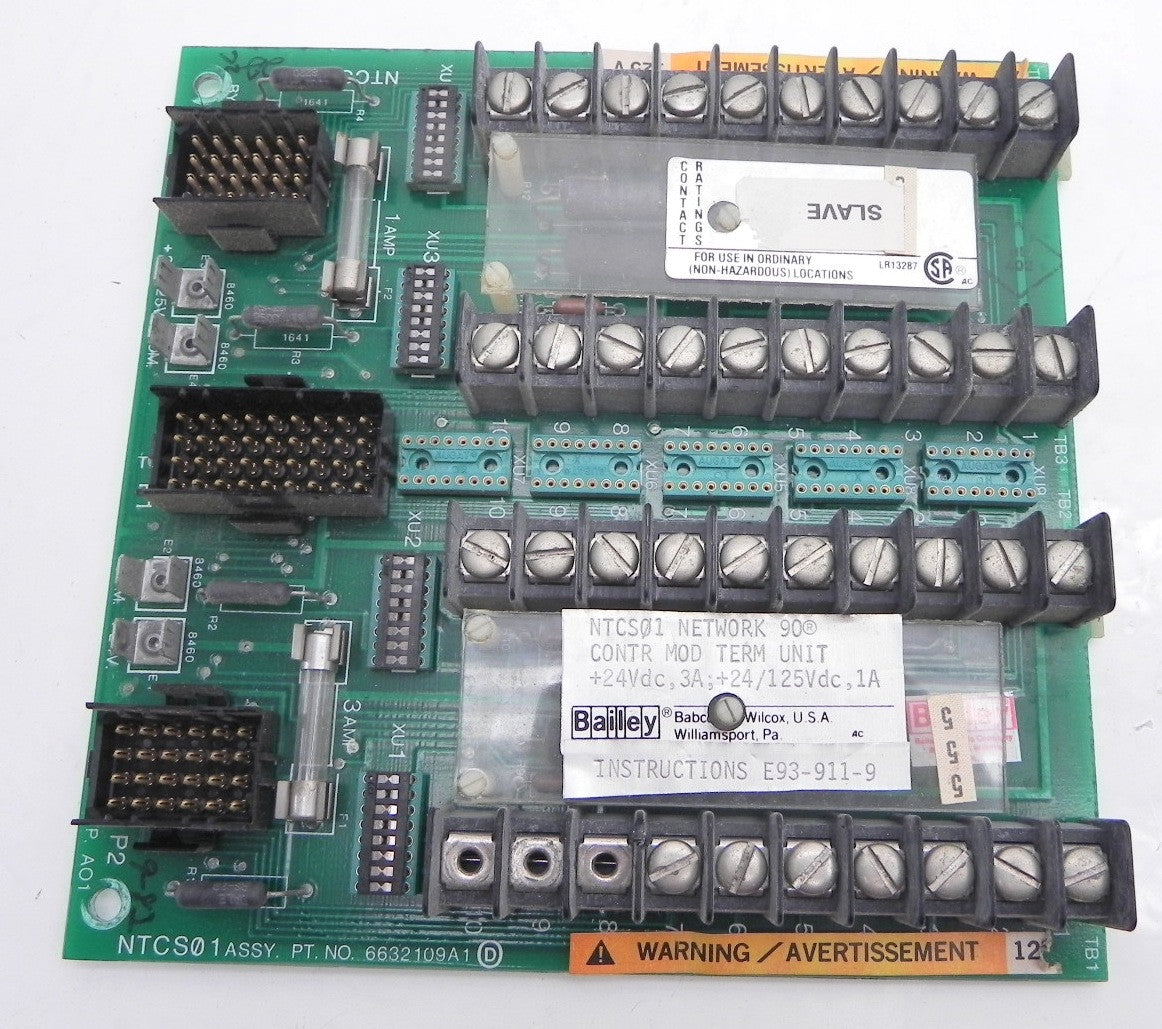 Bailey Control I/O Termination Unit NTCS01 - Advance Operations