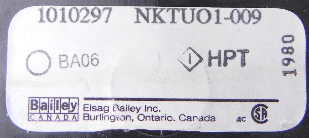 ABB Bailey Termination Loop Cable NKTU01-009 - Advance Operations