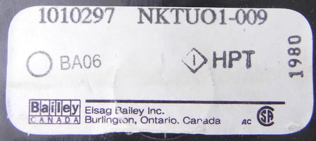 ABB Bailey Termination Loop Cable NKTU01-009 - Advance Operations