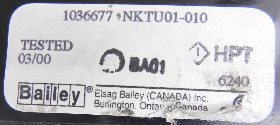 ABB Bailey Termination Loop Cable  NKTU01-010 - Advance Operations