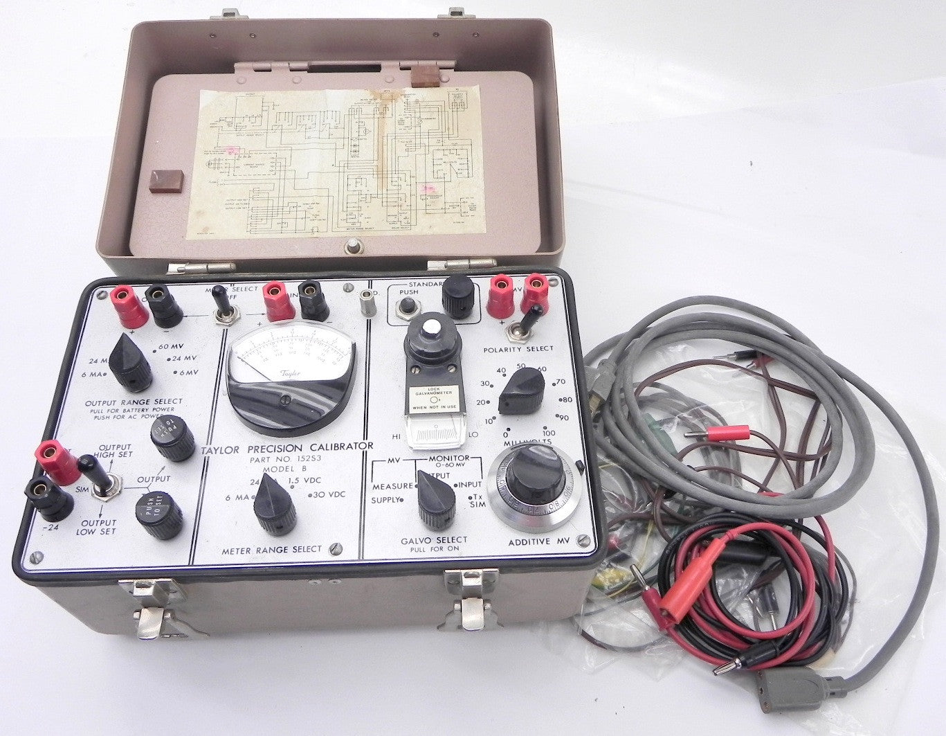 Taylor Precision Calibrator 152S3 Model B - Advance Operations