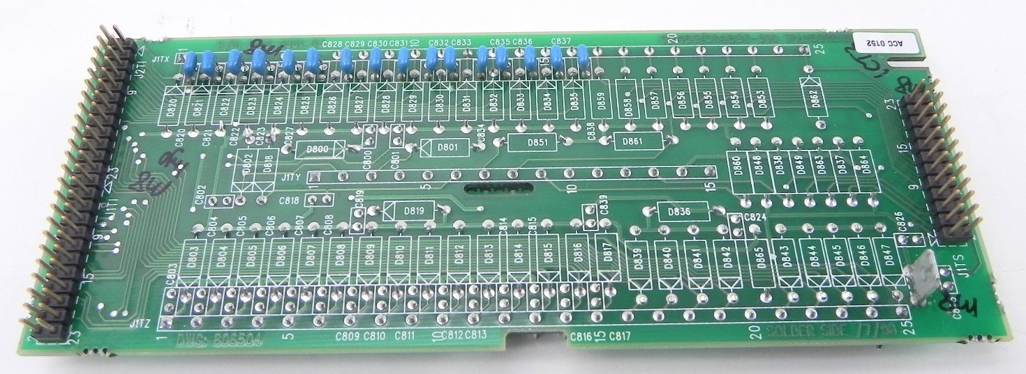 GE Multilin SR469 / SR489 T-800 Transorb Board 1228-0001-D3 - Advance Operations