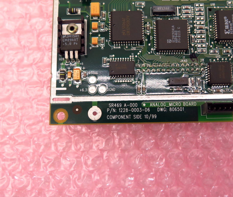 GE Multilin SR469 A-000 Analog Micro Board 1228-0003-D6 - Advance Operations