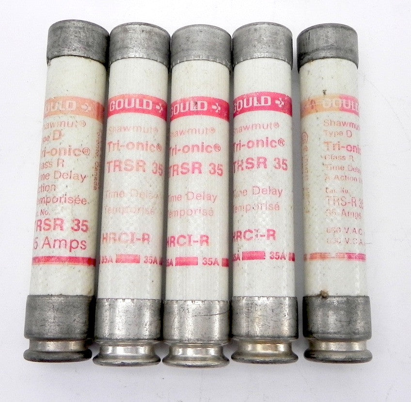 Gould Shawmut  Tri-onic Time Delay Fuse  TRSR 35 (5) - Advance Operations