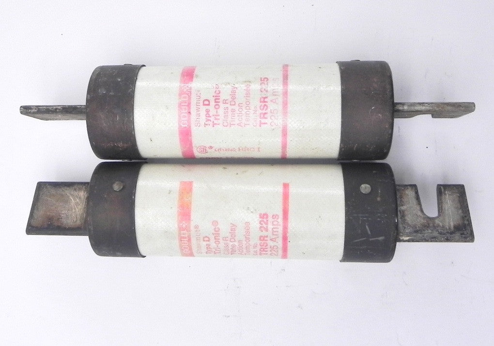 Gould Shawmut  Tri-onic Time Delay Fuse  TRSR 225  (2) - Advance Operations