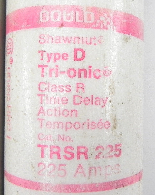 Gould Shawmut  Tri-onic Time Delay Fuse  TRSR 225  (2) - Advance Operations