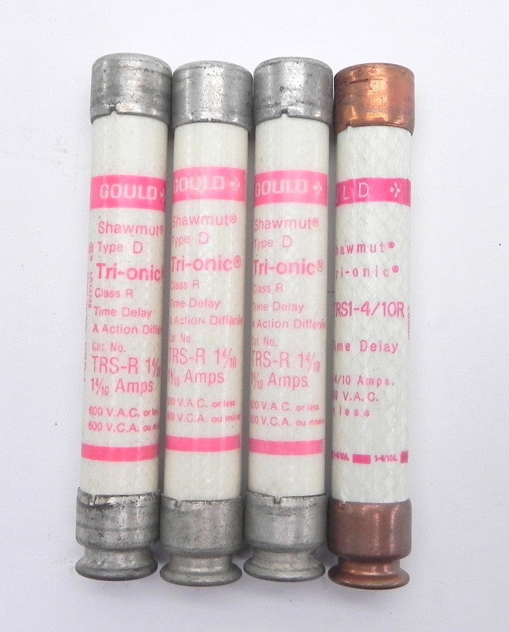 Gould Shawmut  Tri-onic Time Delay Fuse  TRSR 1-4/10 (4) - Advance Operations