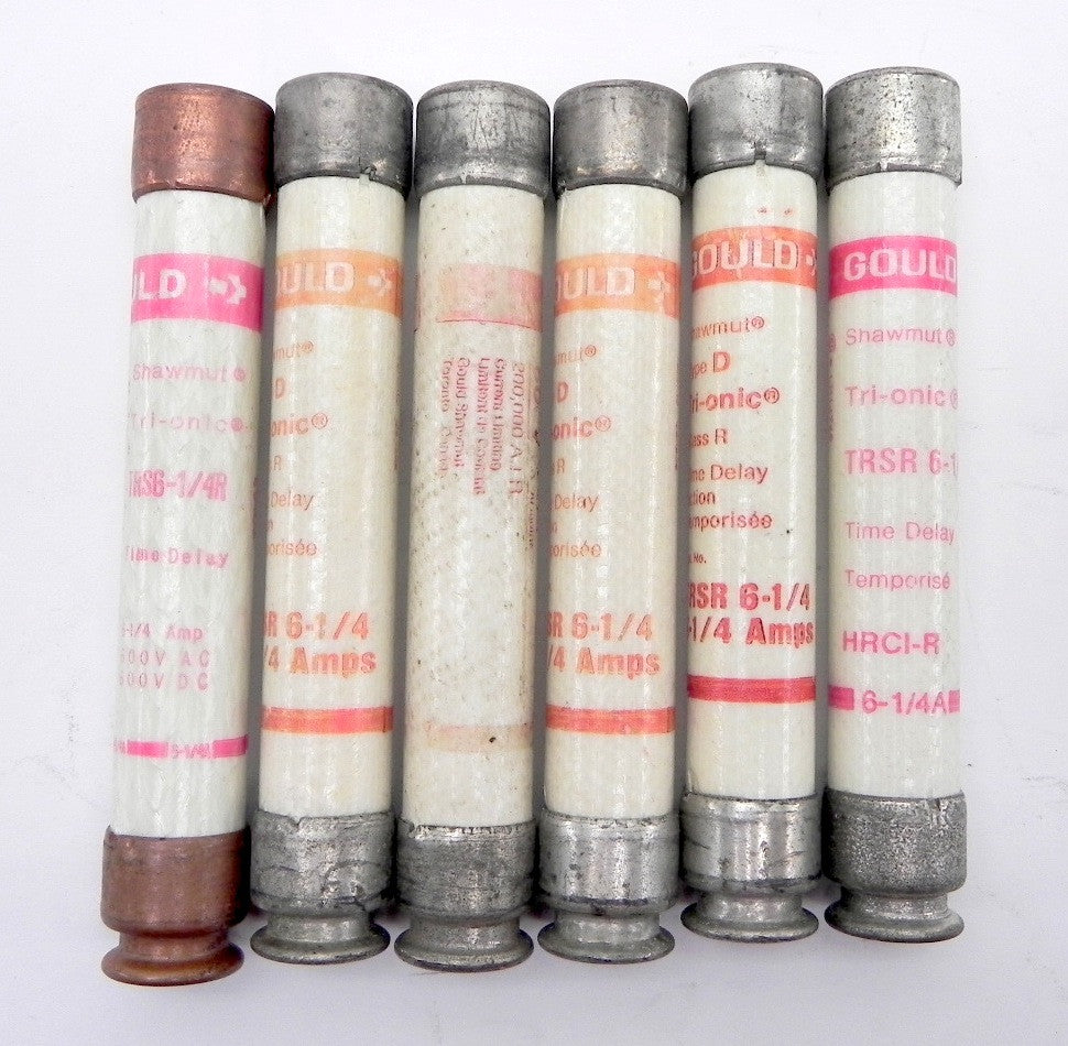 Gould Shawmut  Tri-onic Time Delay Fuse  TRSR 6-1/4 (6) - Advance Operations