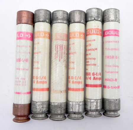 Gould Shawmut  Tri-onic Time Delay Fuse  TRSR 6-1/4 (6) - Advance Operations