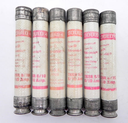 Gould Shawmut  Tri-onic Time Delay Fuse  TRSR 8/10 (6) - Advance Operations