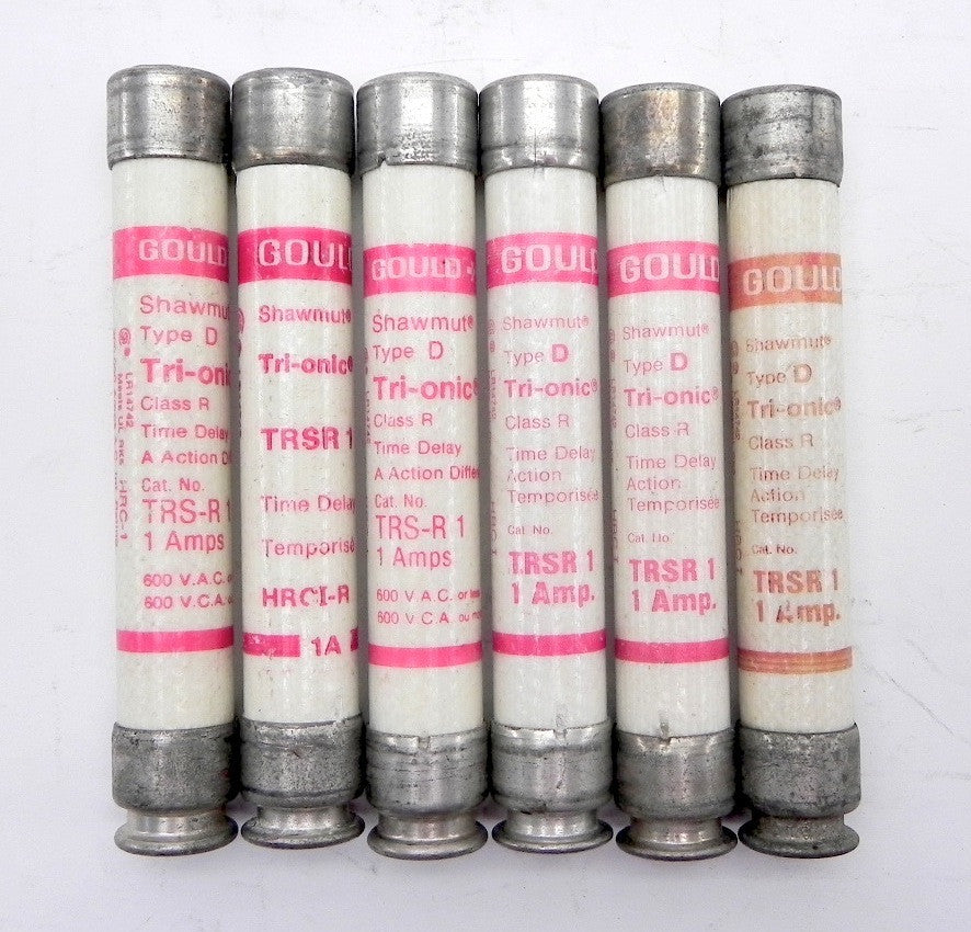 Gould Shawmut  Tri-onic Time Delay Fuse  TRSR 1 (6) - Advance Operations