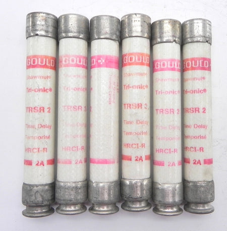 Gould Shawmut  Tri-onic Time Delay Fuse  TRSR 2 (6) - Advance Operations