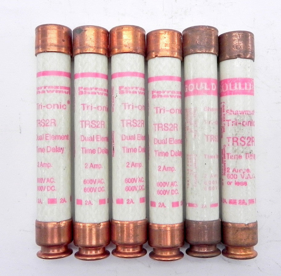 Ferraz Shawmut  Tri-onic Time Delay Fuse  TRS2R (6) - Advance Operations