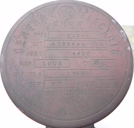 General Electric  Current Limiting Fuse  6193496-G16 - Advance Operations