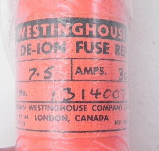 Westinghouse Boric Acid Fuse Refill 1314007 - Advance Operations