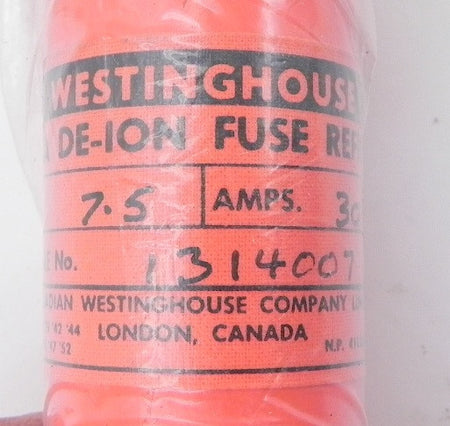 Westinghouse Boric Acid Fuse Refill 1314007 - Advance Operations