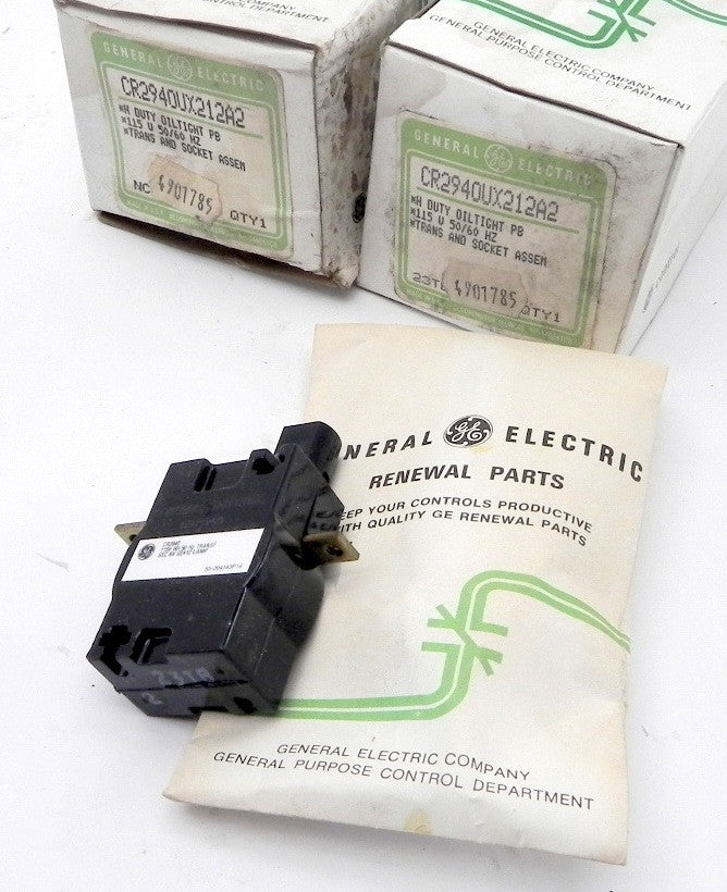 GE Oiltight Pushbutton CR2940UX212A2 (2) - Advance Operations