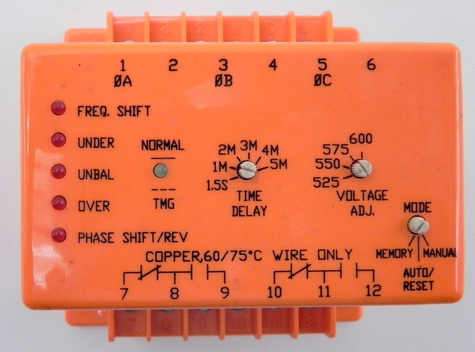 Diversified Electronics Phase Monitor 525-600 Vac - Advance Operations