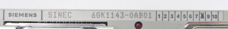 Siemens Sinec Communication Module 6GK1143-0AB01 - Advance Operations