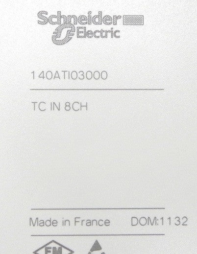 Schneider Thermocouple Input Module 140 ATI 030 00 - Advance Operations