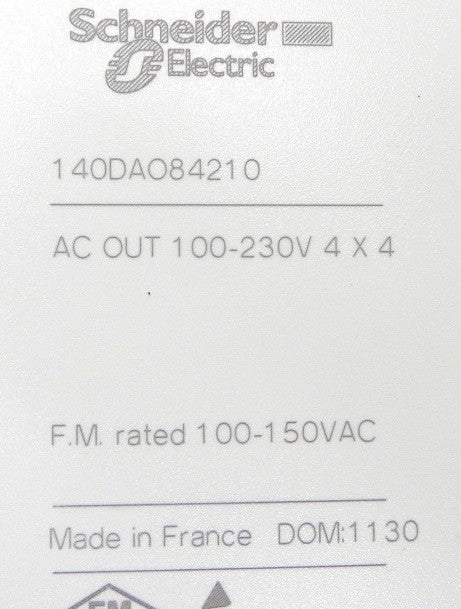 Schneider 115 VAC Output Module  140 DAO 842 10 - Advance Operations