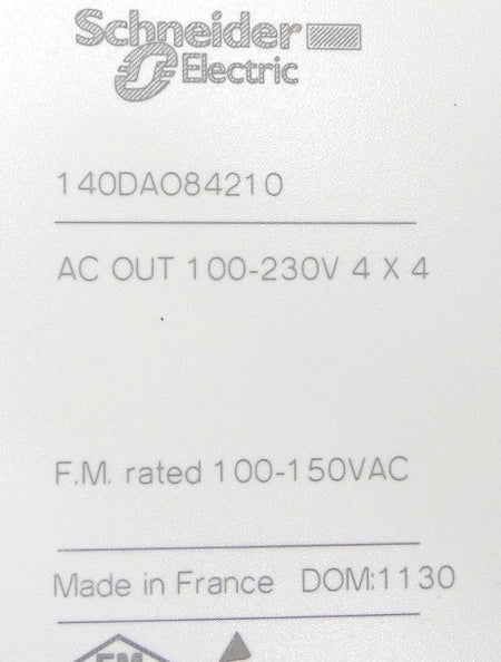 Schneider 115 VAC Output Module  140 DAO 842 10 - Advance Operations