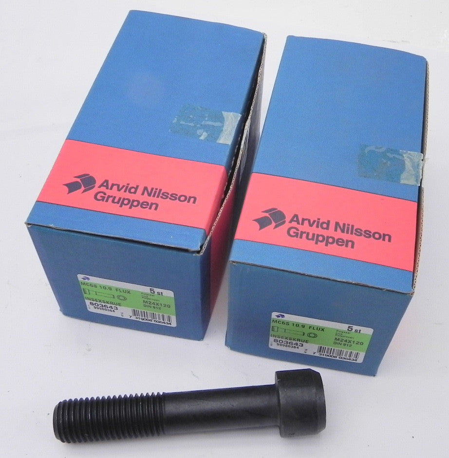 Arvid Nilsson Socket Cap Screws M24X120 (2 Boxes) - Advance Operations