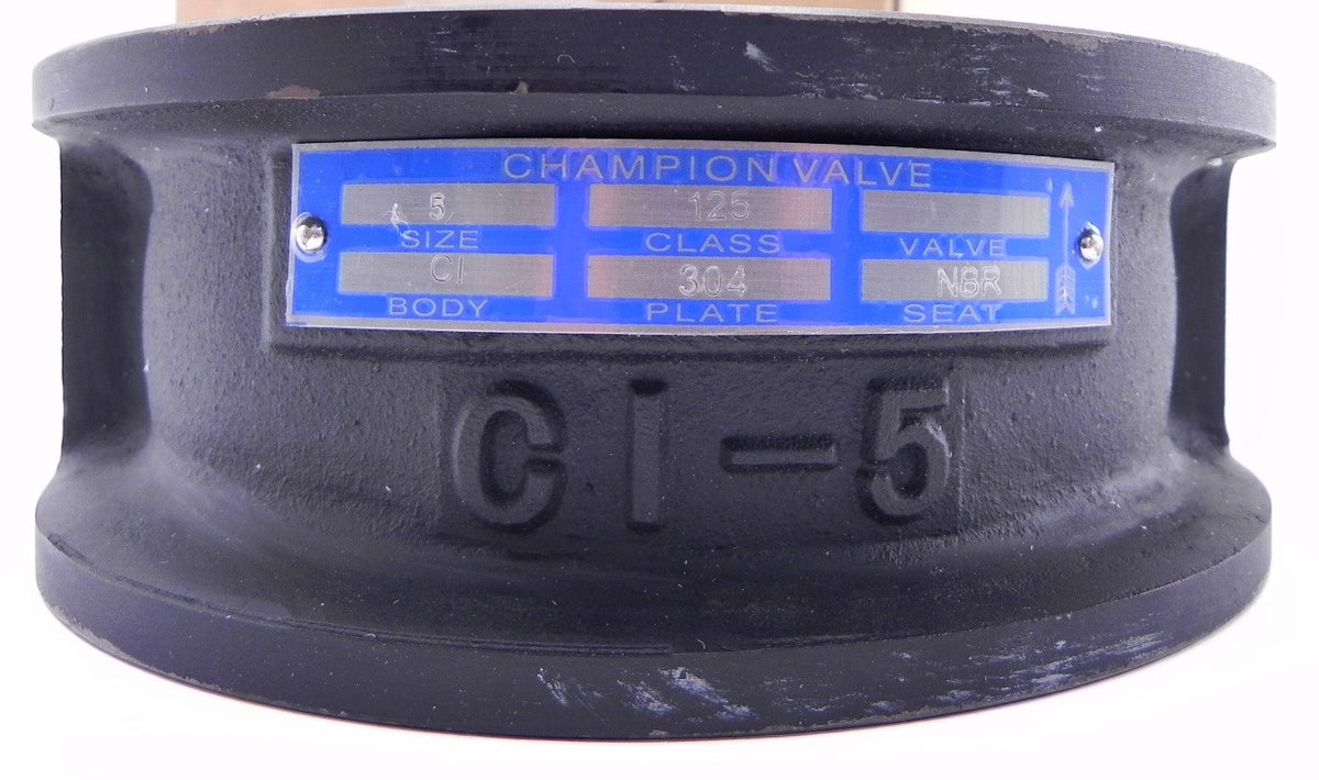 Champion Dual Disc Wafer Valve Check 735040334 - Advance Operations