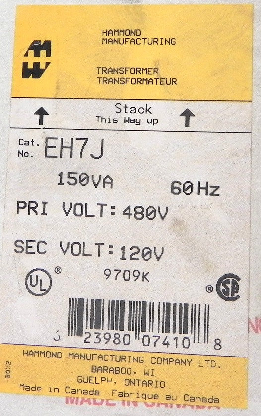 Hammond Transformer EH7J - Advance Operations